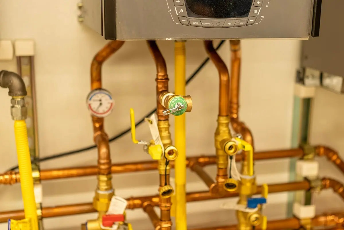 Licensed technician providing Water Heater Installation for a homeowner in Perry