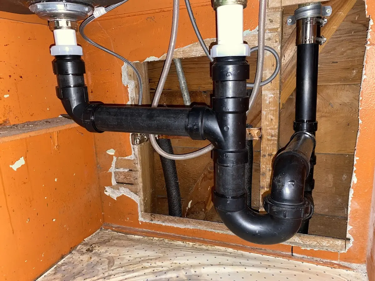 Professional Repiping Services equipment and tools on the job in Perry